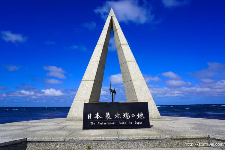 Soya Misaki cape, Japan's Northernmost land in Hokkaido! Let's go to see superb view of morning glow and sunset from a monument in Japan's Northernmost land! 
